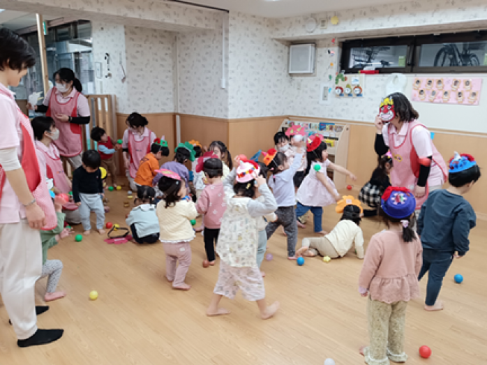 豆まき!