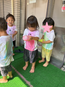 ボディーペインティング！